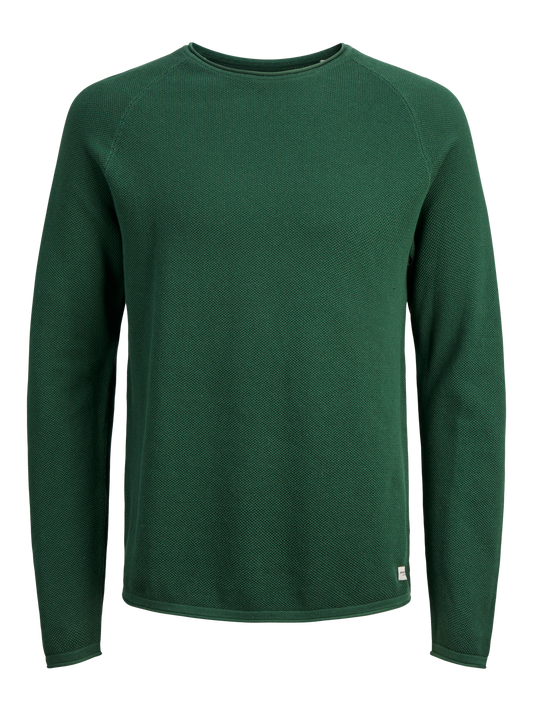 JJEHILL Pullover - žalias megztinis