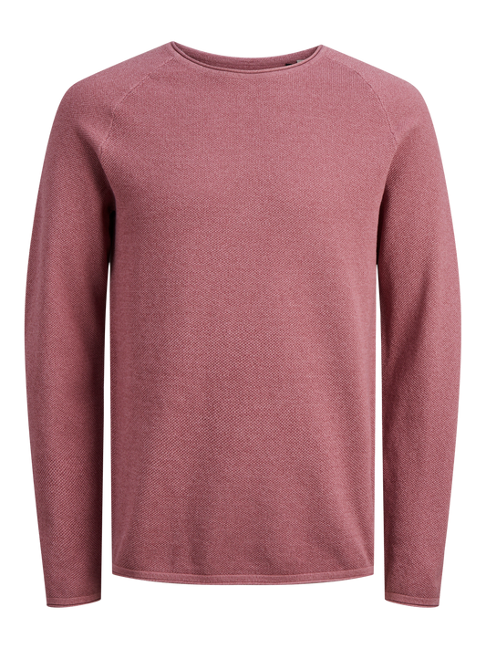 JJEHILL Pullover - rožinis megztinis
